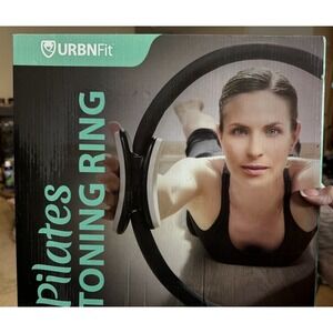 URBNFit Pilates Toning Ring - 12" Magic Circle w/Dual Grip, Foam Pads Pink 🔥